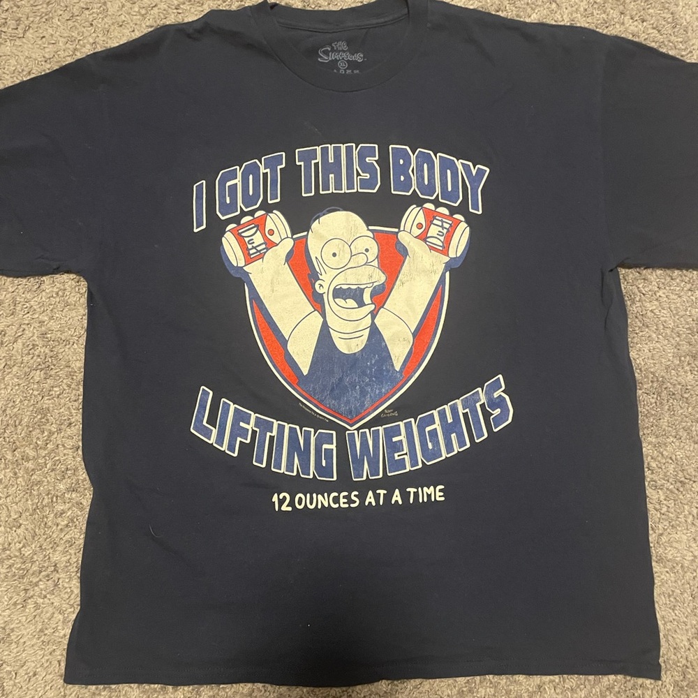 SIMPSONS TEE SHIRT SIZE XL